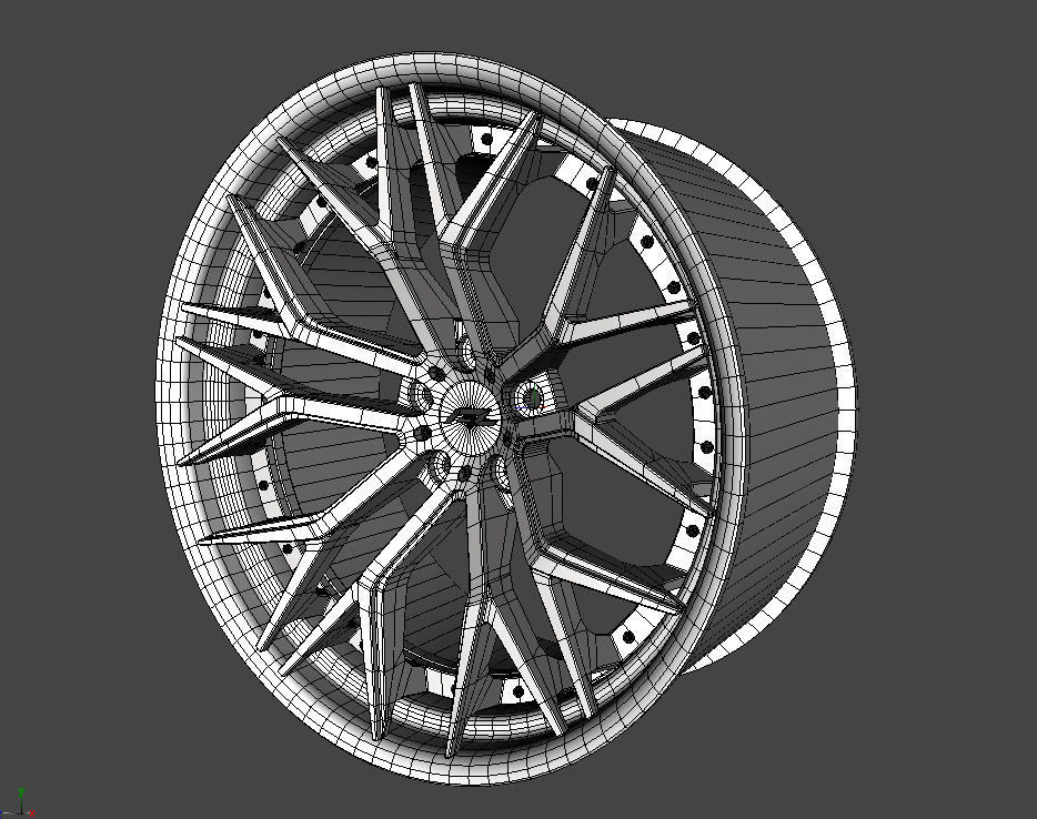 WHEEL BASED on FL FORCE ELITE 3D model_14