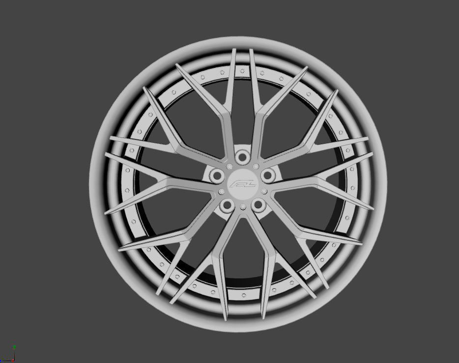 WHEEL BASED on FL FORCE ELITE 3D model_1