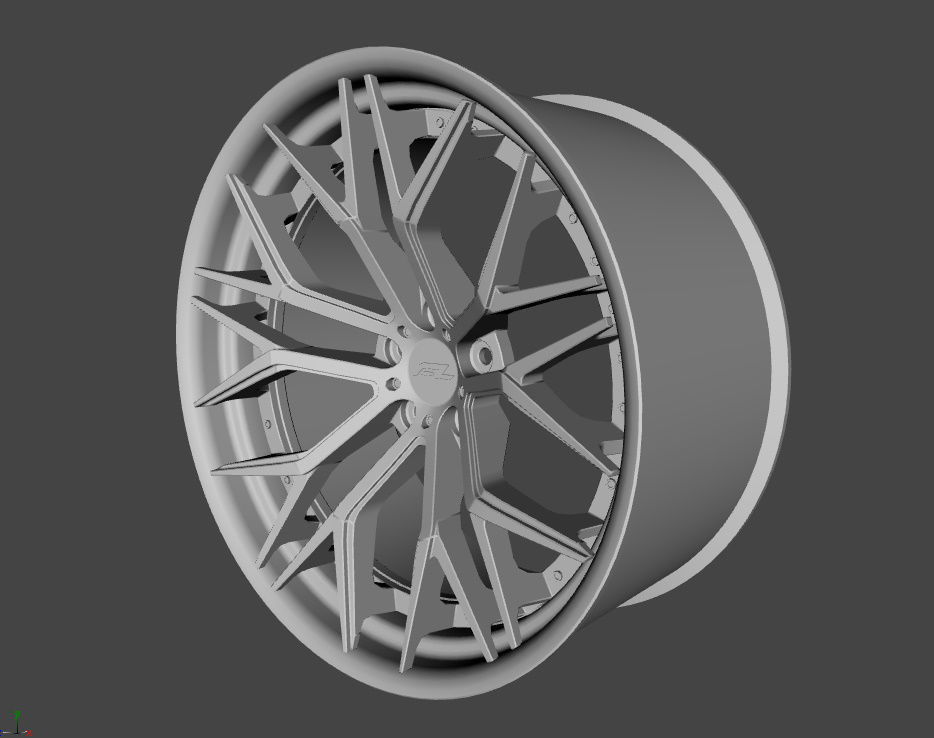 WHEEL BASED on FL FORCE ELITE 3D model_2