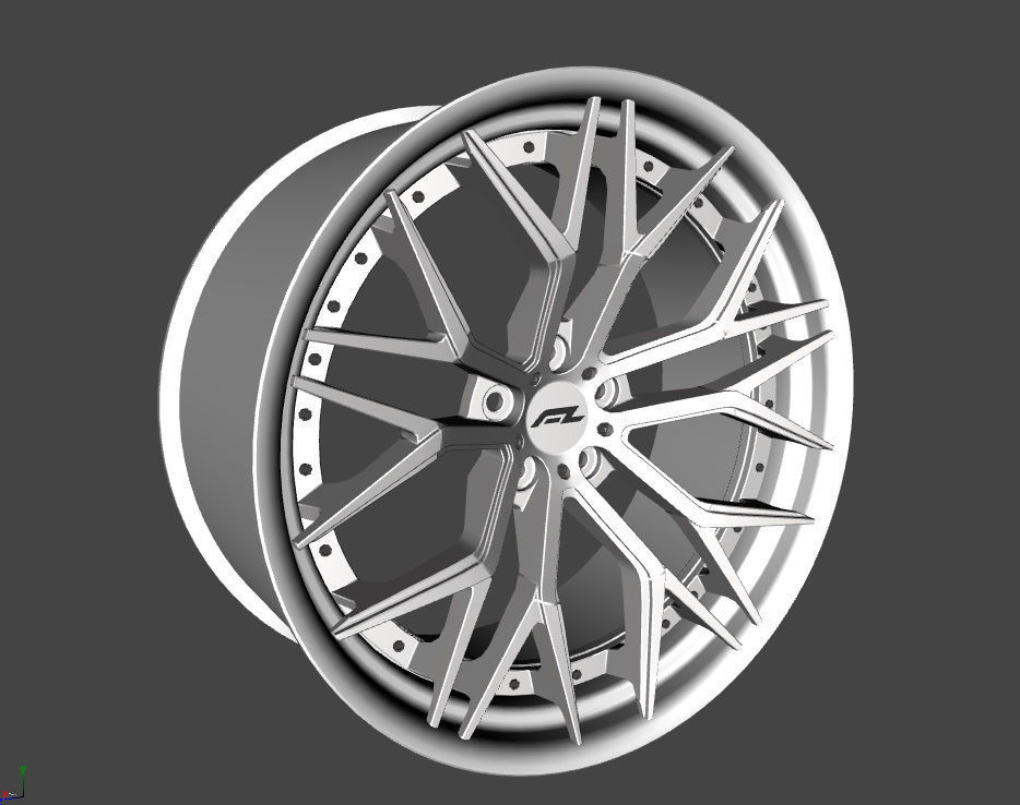 WHEEL BASED on FL FORCE ELITE 3D model_8