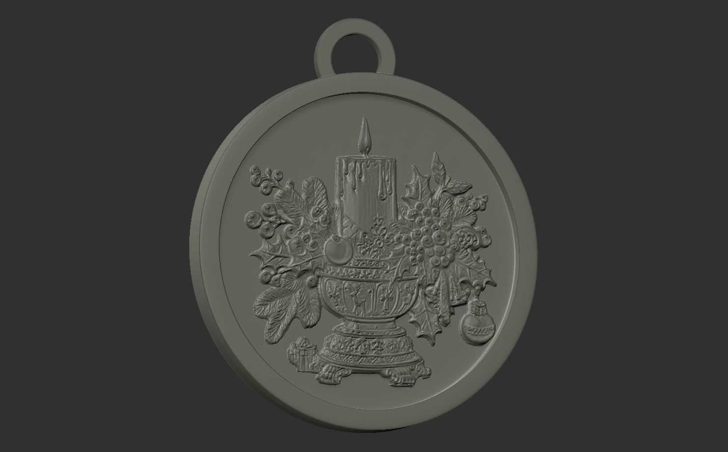 christmas tree decor  3D print model_6