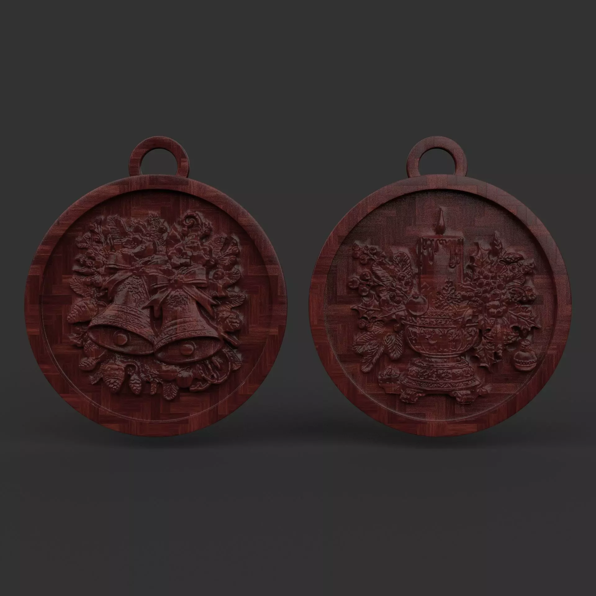christmas tree decor  3D print model_0