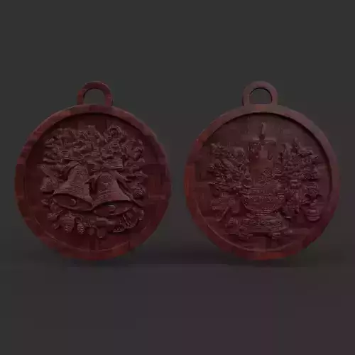 christmas tree decor  3D print model
