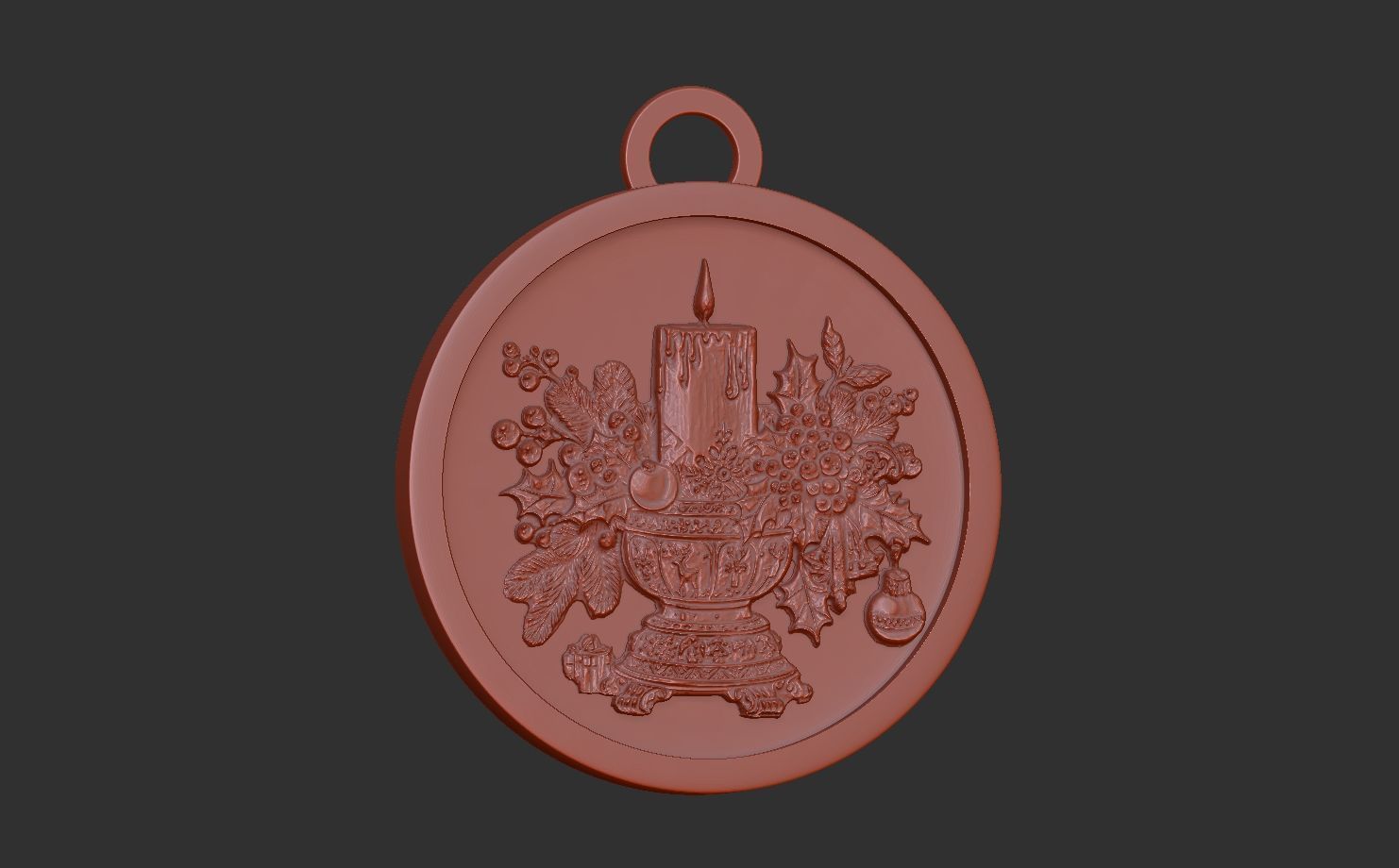 christmas tree decor  3D print model_25