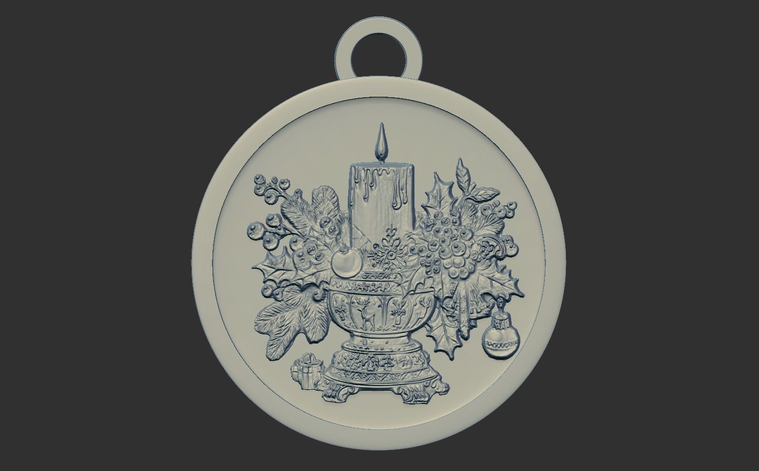 christmas tree decor  3D print model_18