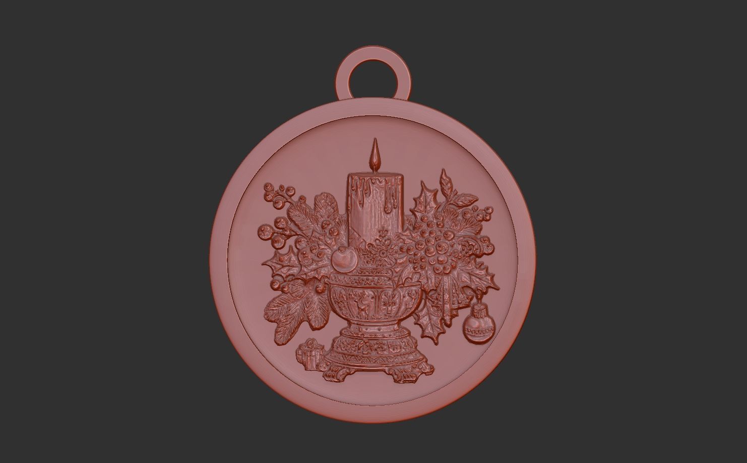 christmas tree decor  3D print model_15