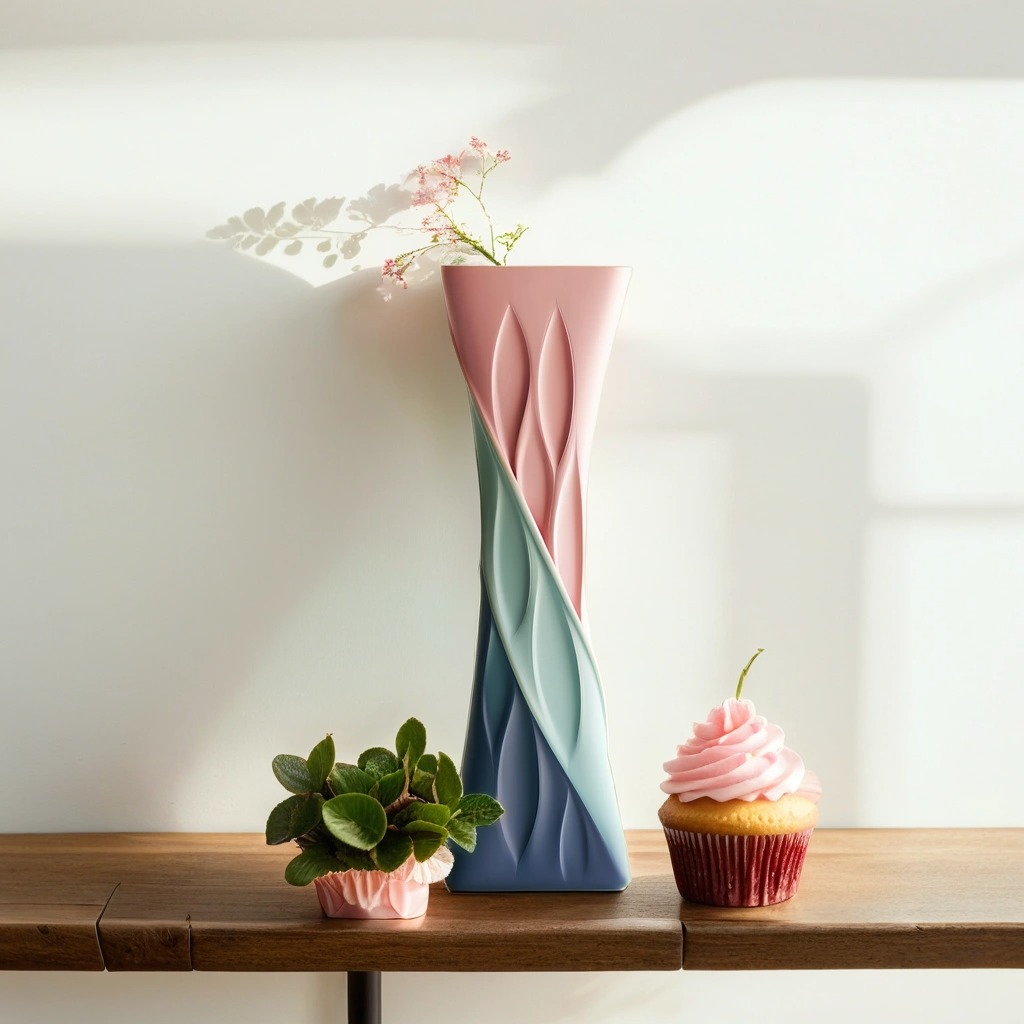 Eleva Vase for Modern Home Decor 3D print model_1