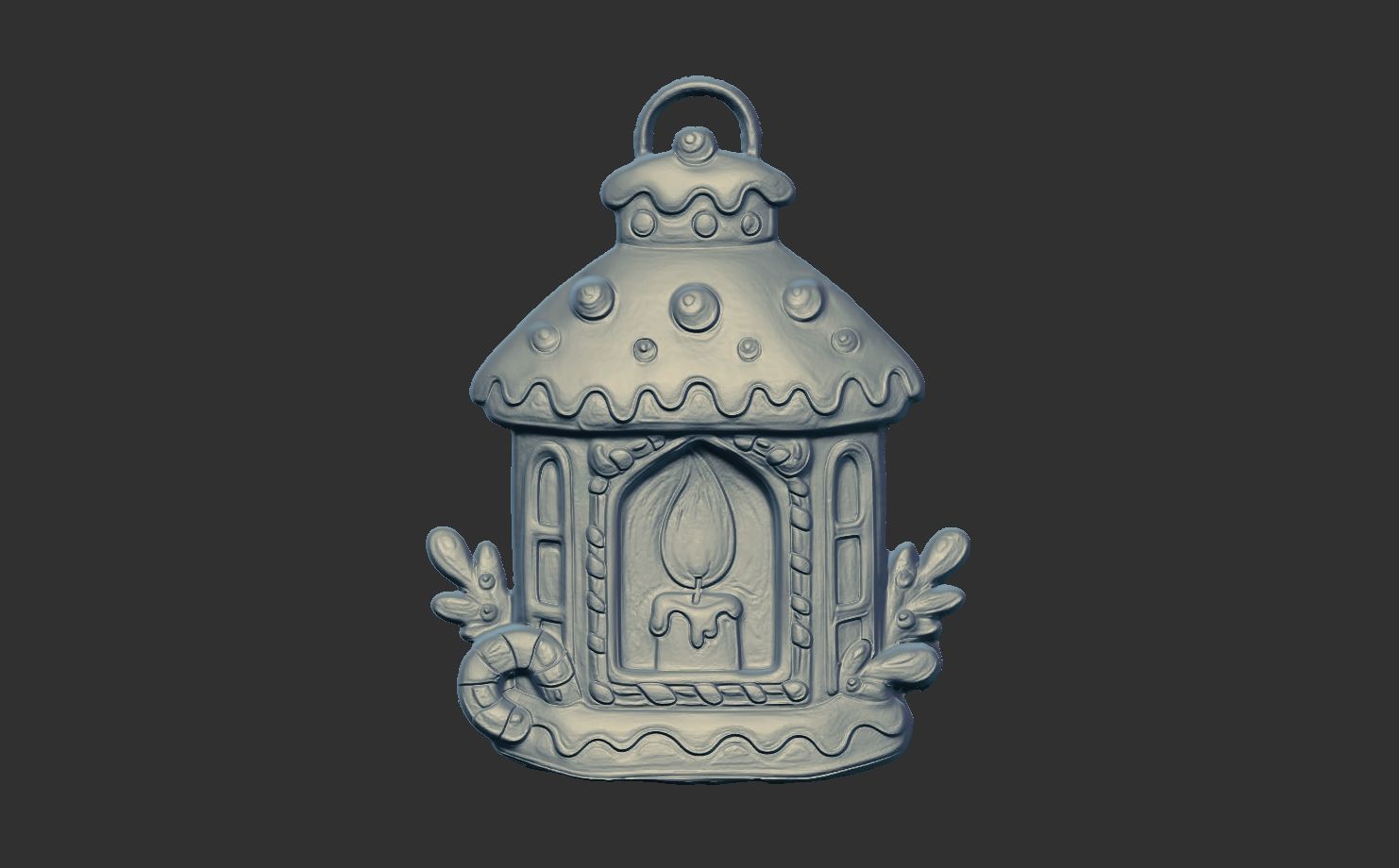 christmas cookie decor 3D print model_11