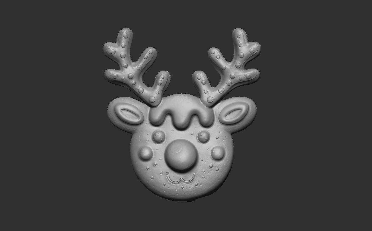 christmas cookie decor 3D print model_4
