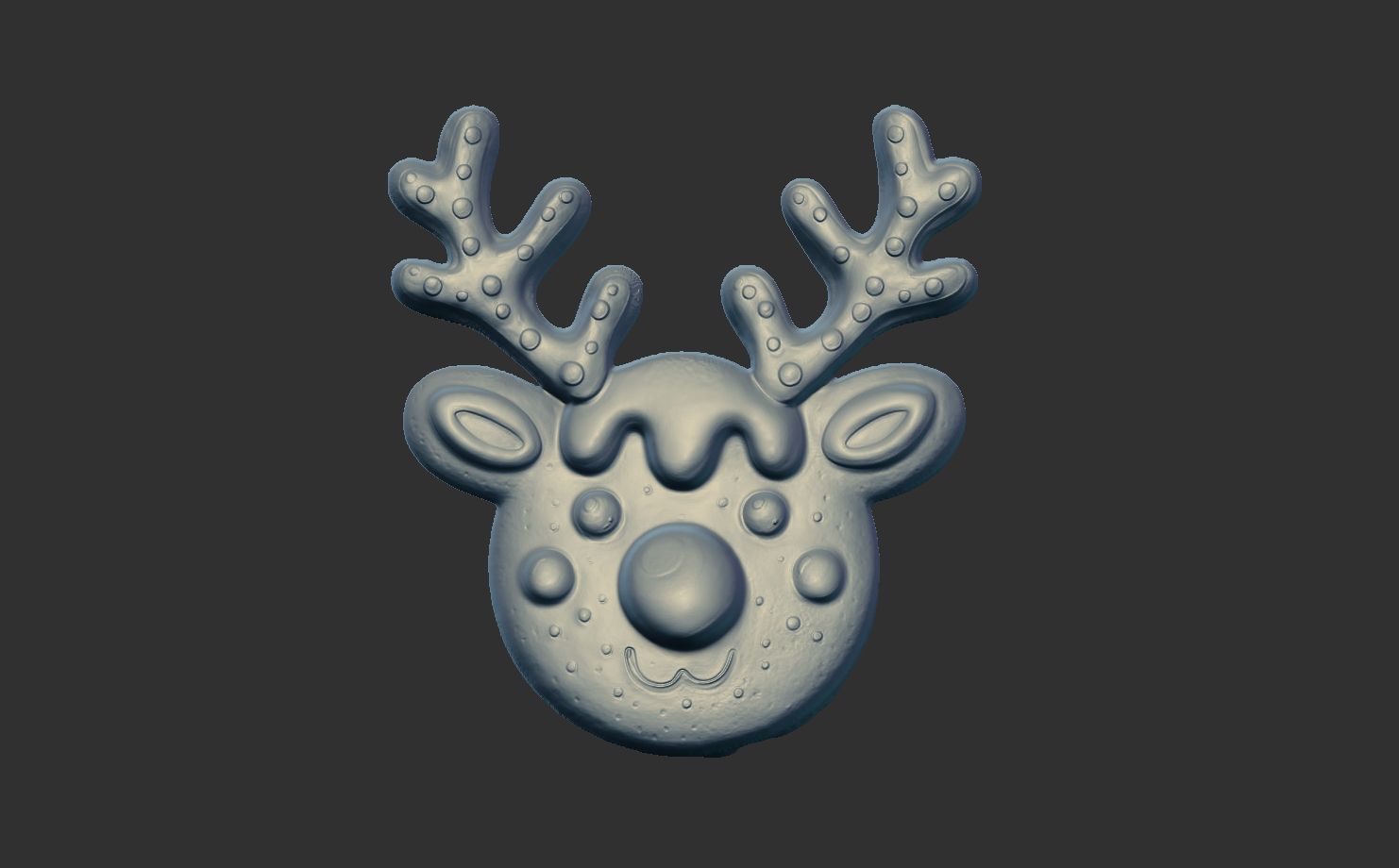 christmas cookie decor 3D print model_7