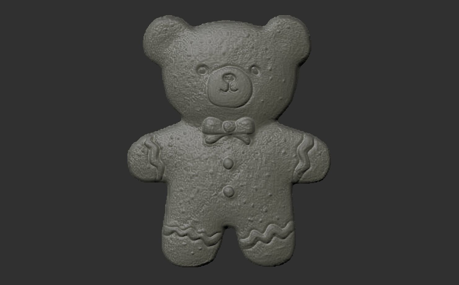 christmas cookie decor 2  3D print model_5