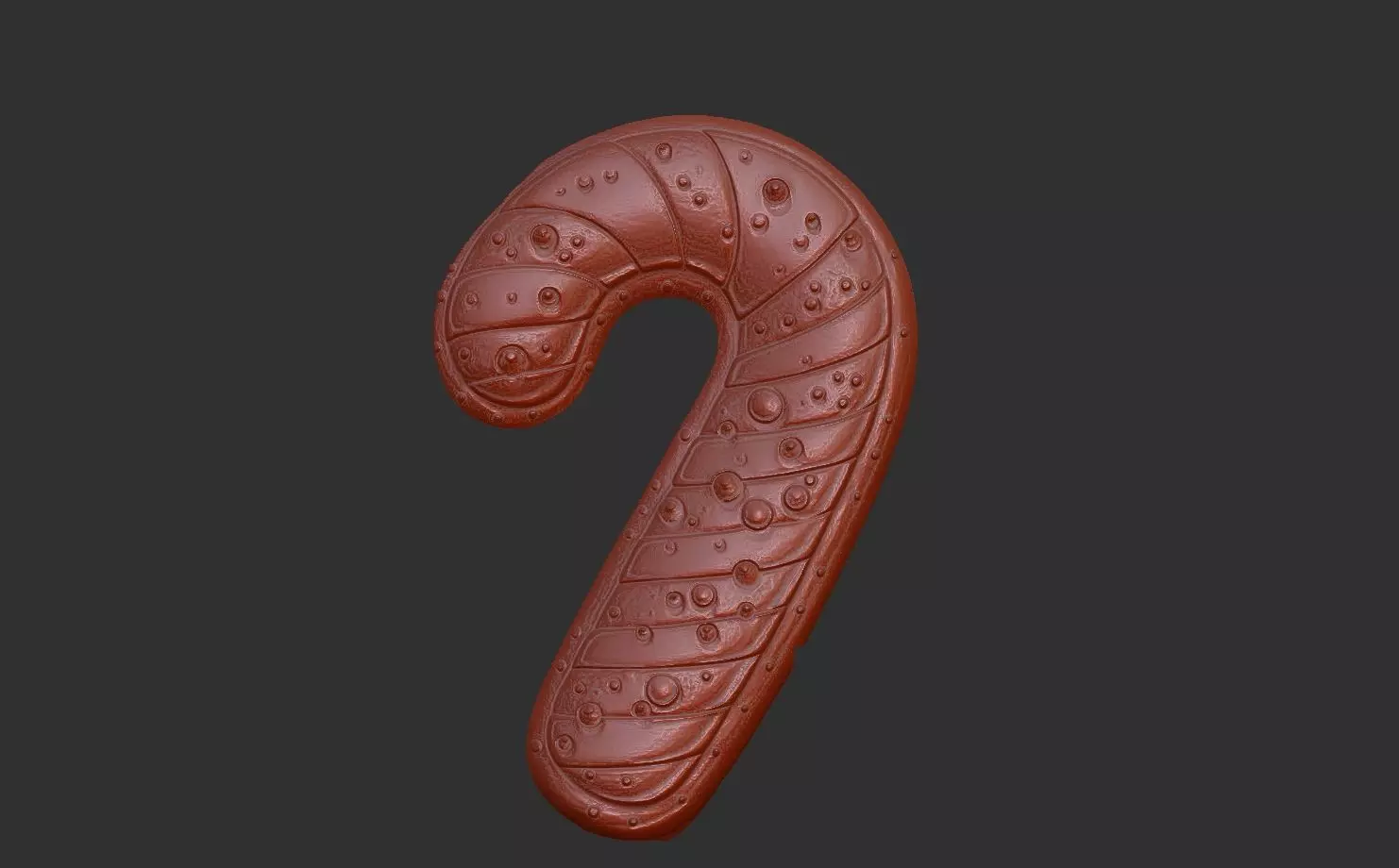 christmas decor stick Free 3D print model_0