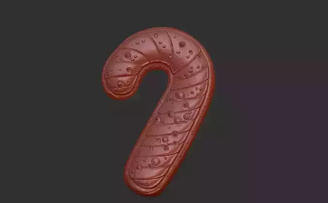 christmas decor stick Free 3D print model