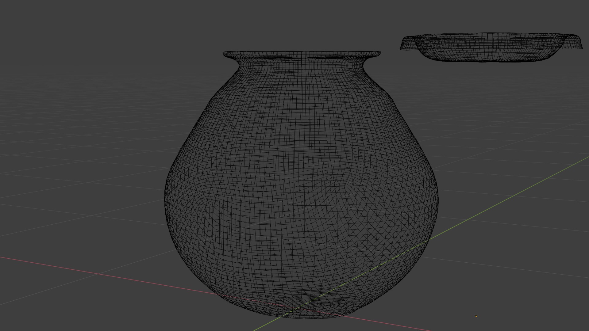 Ancient Indian Pot Low-poly 3D model_7