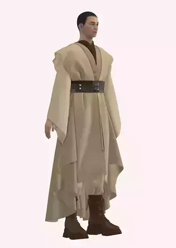 JEDI inspired garment in style3d Atelier