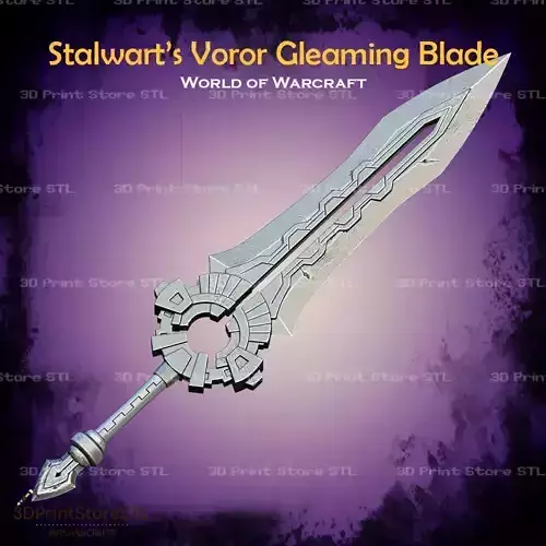 Voror Gleaming Blade Of The Stalwart Cosplay World Of Warcraft