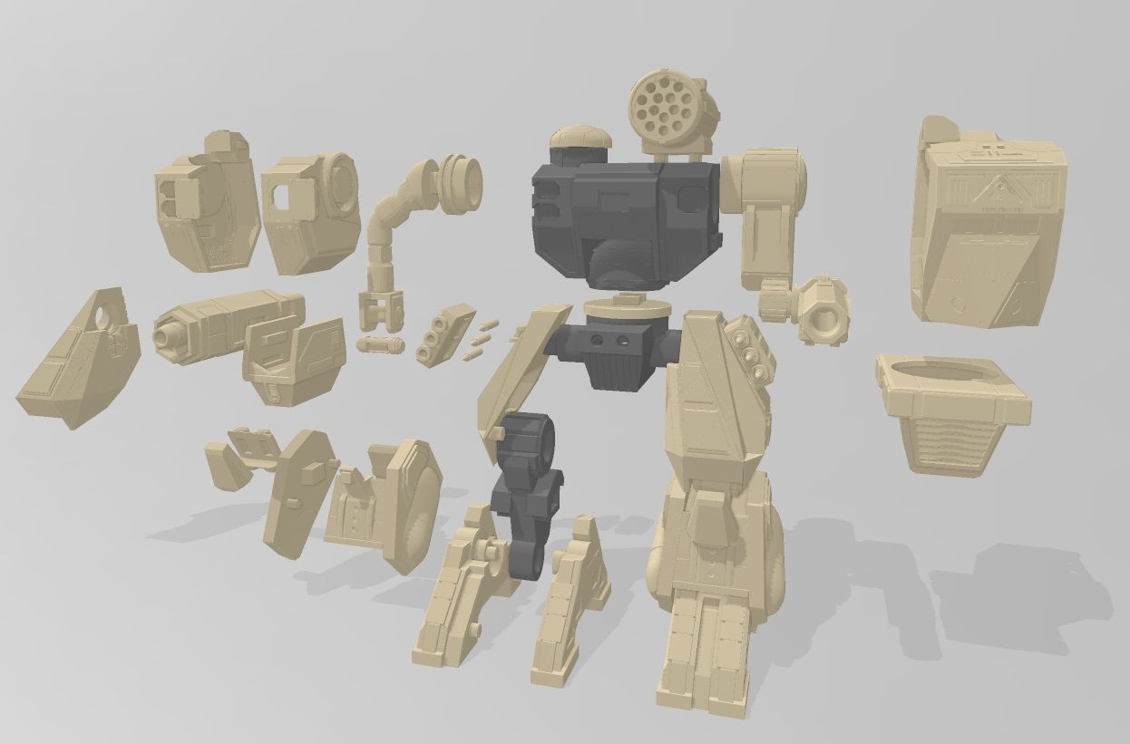BattleTech Thor  classic 3D print model_8