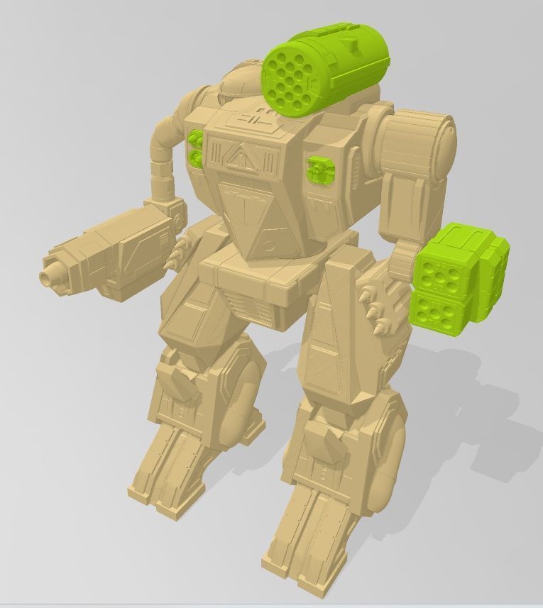 BattleTech Thor  classic 3D print model_9