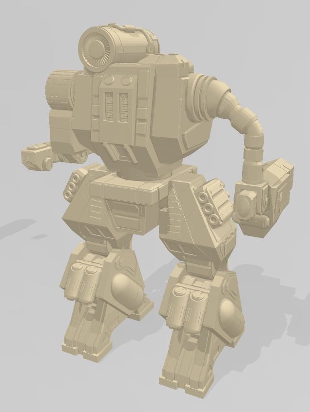 BattleTech Thor  classic 3D print model_6