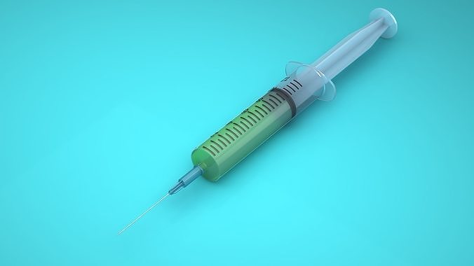 Syringe 3D model