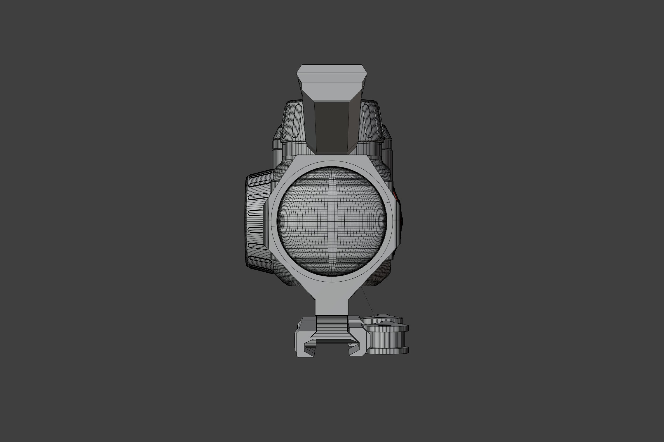 Leica Magnus I with AD Delta C Mount High Poly 3D model_13