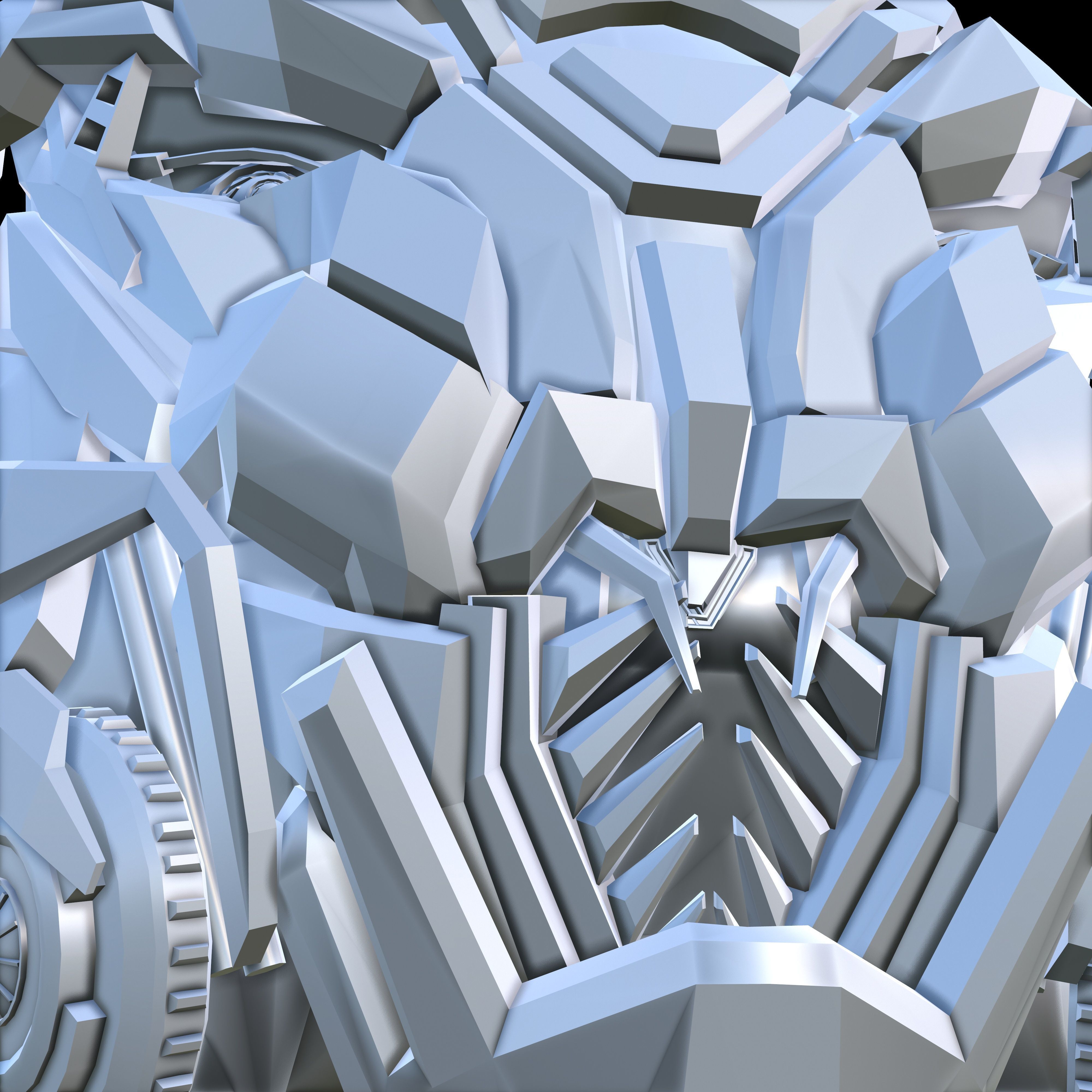 LongHaul Head 3D print model_4