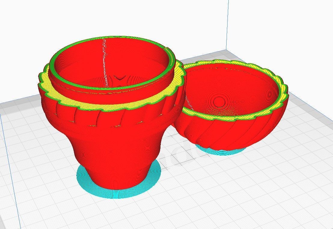 Willy Wonka Cane Top With Twist Cap 3D print model_6