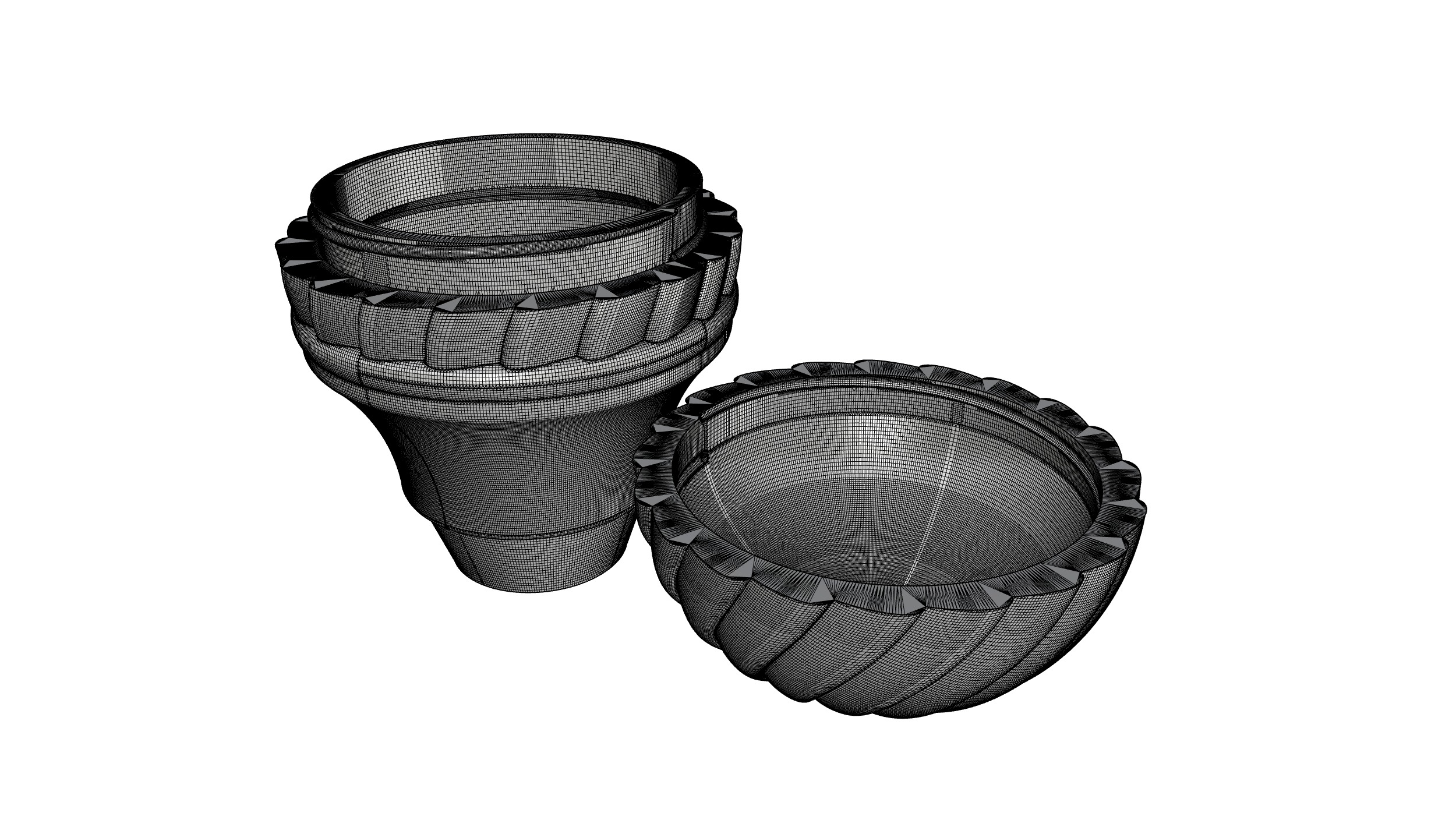 Willy Wonka Cane Top With Twist Cap 3D print model_9