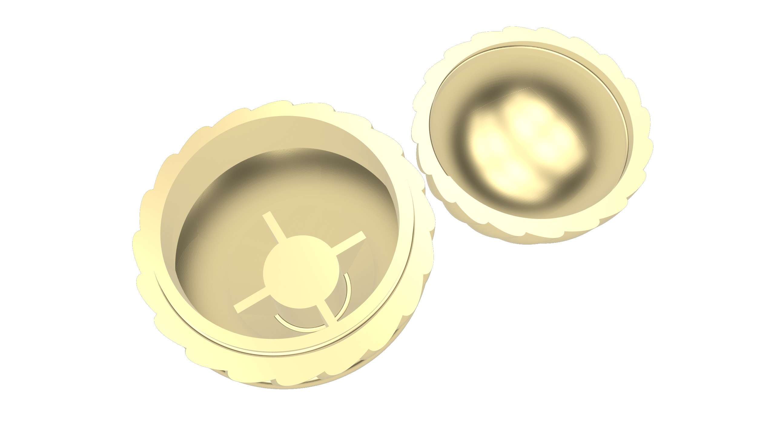 Willy Wonka Cane Top With Twist Cap 3D print model_10