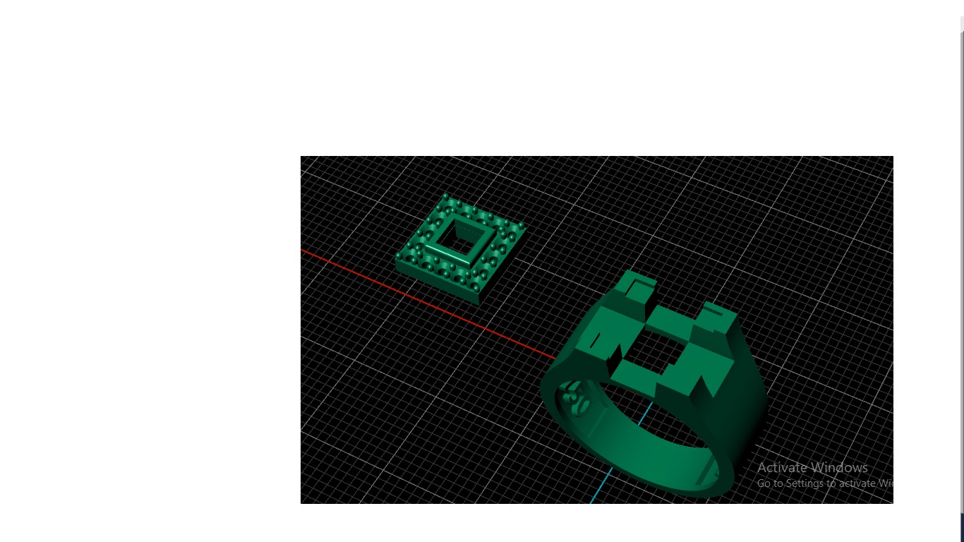 Men ring 3D print model_3