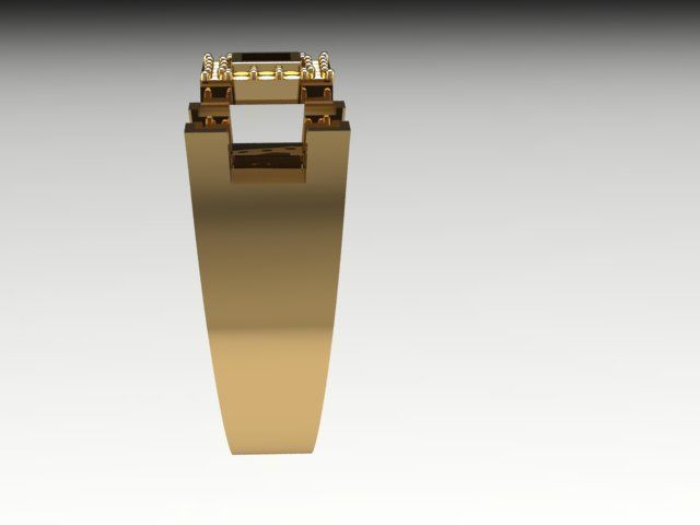 Men ring 3D print model_13