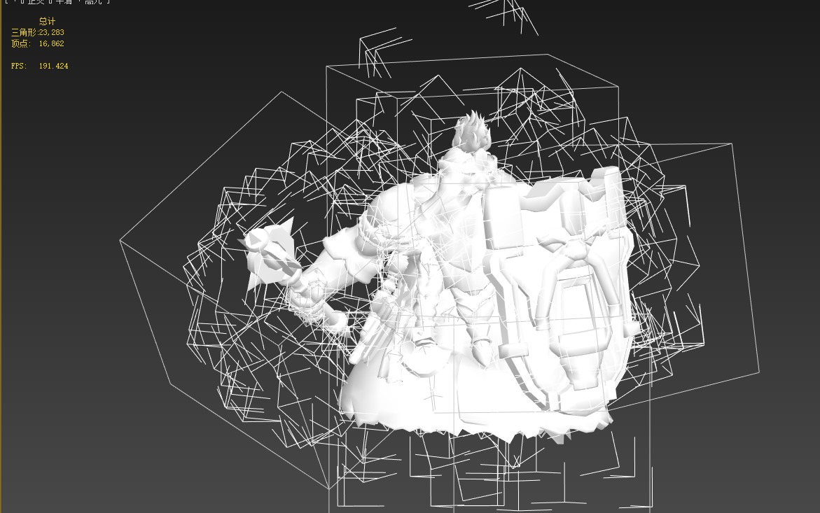 Dwarf warrior 3D model_14