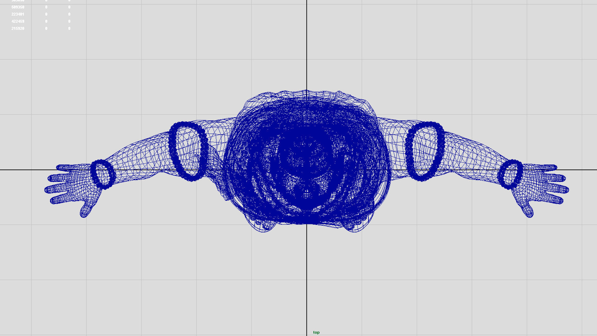 Lord ram t pose 3D model_12