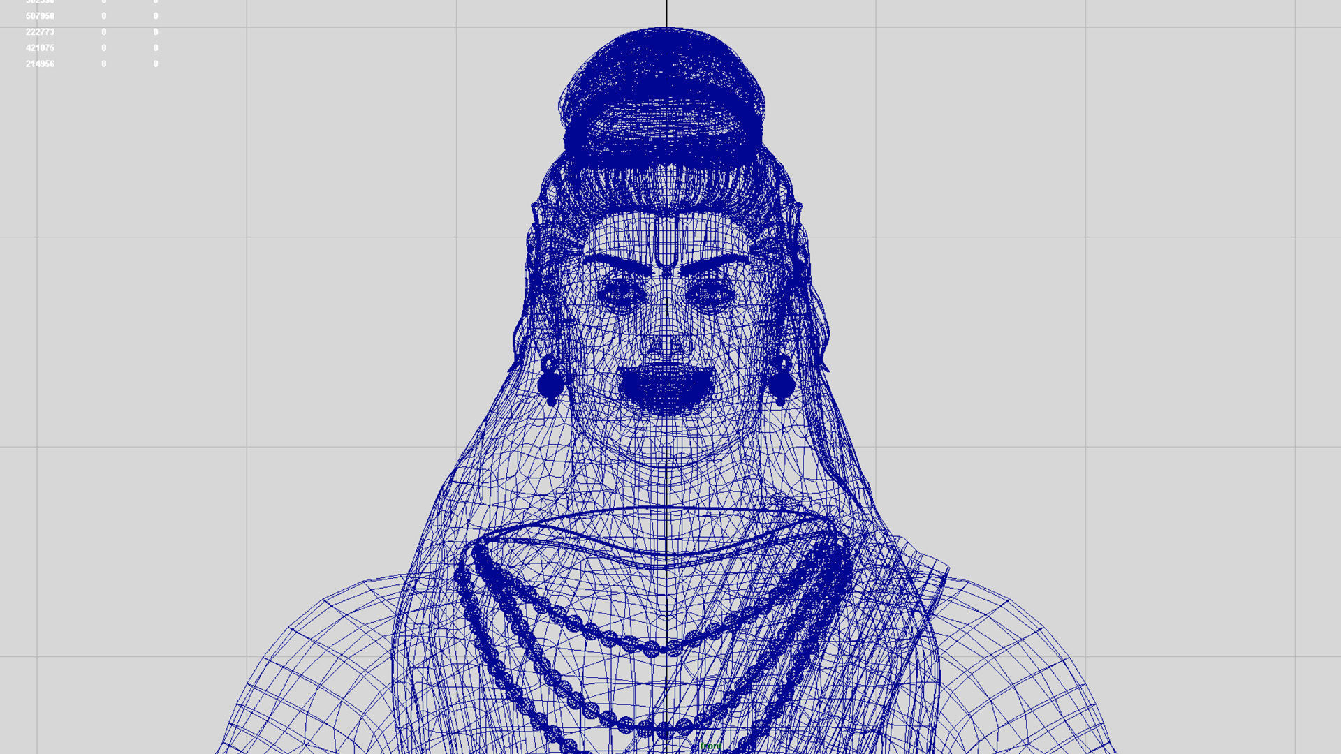 Lord ram t pose 3D model_5