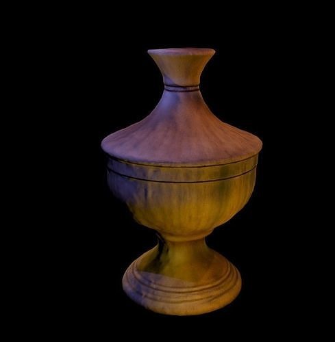 Incense Burner 1 Low-poly 3D model