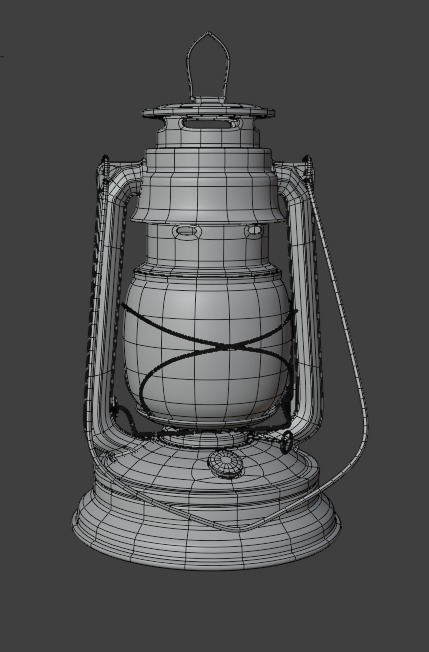 Lantern Free 3D model_1