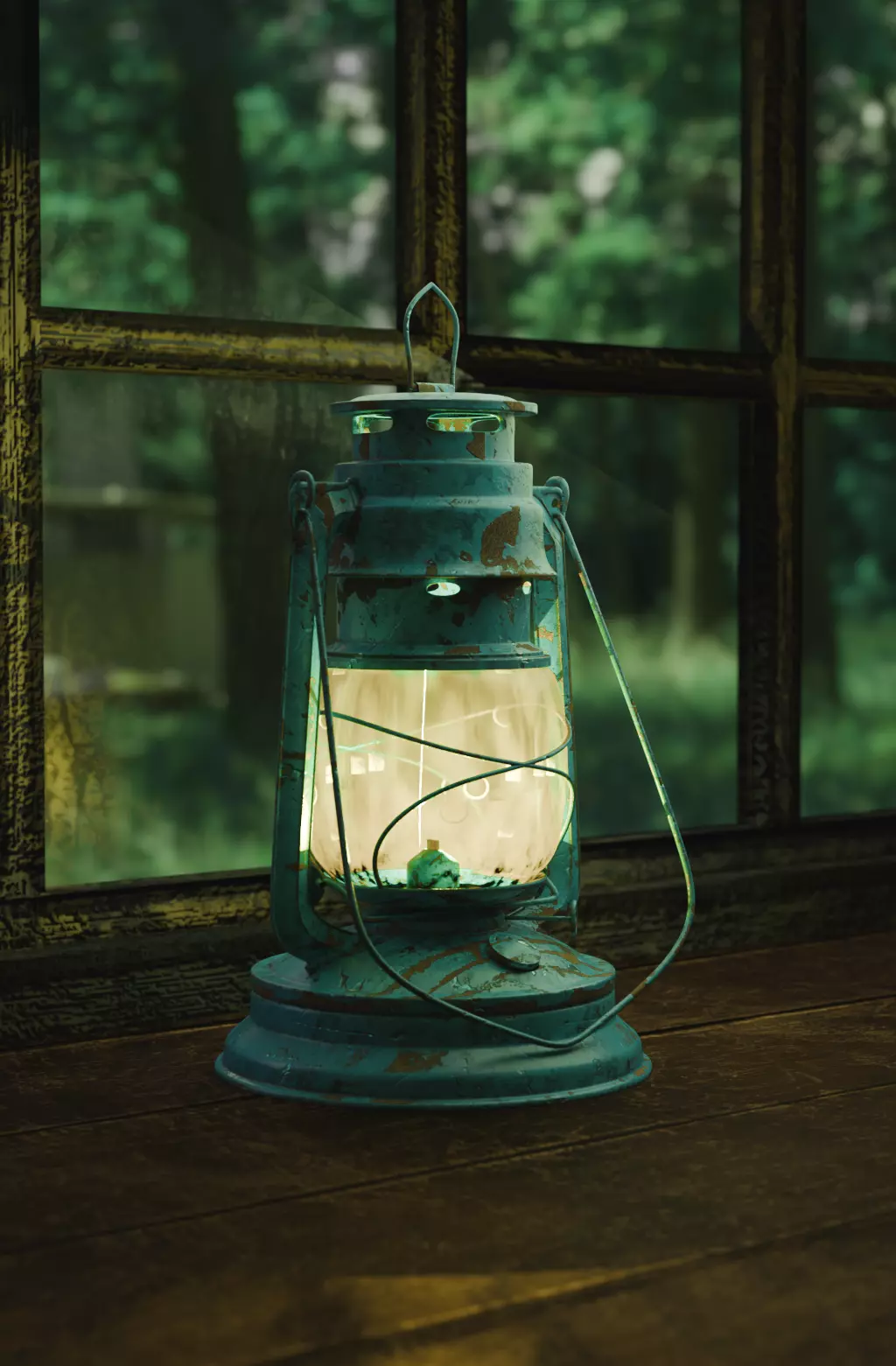 Lantern Free 3D model_0