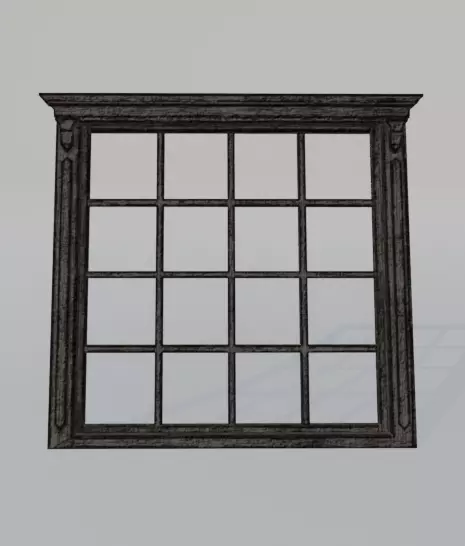 window Free low-poly 3D model_0