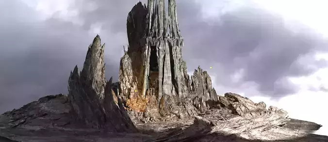 Dark Orthanc Tower Tall