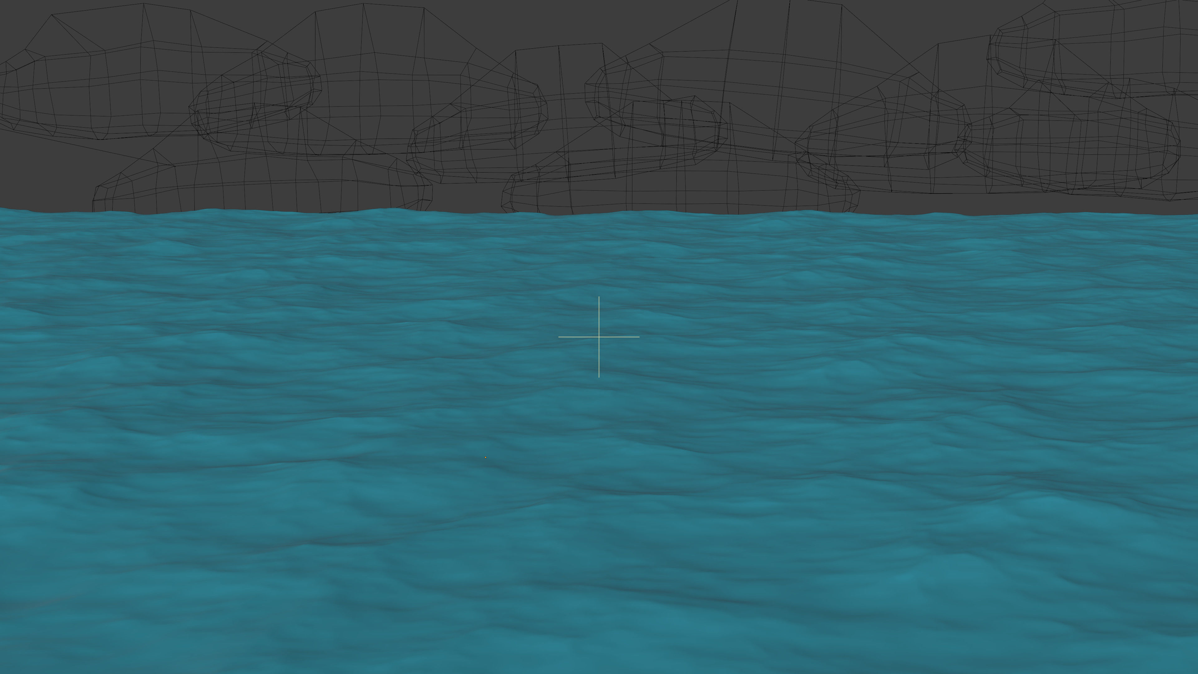 Looped Animated Ocean -- Blender Cycles 3D model_5