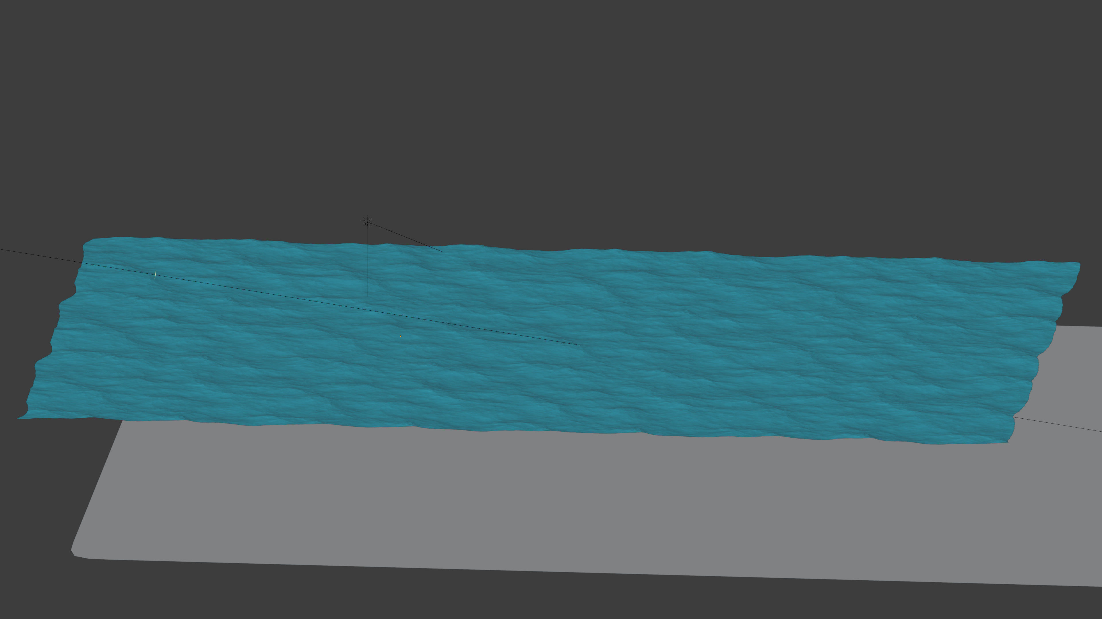 Looped Animated Ocean -- Blender Cycles 3D model_9