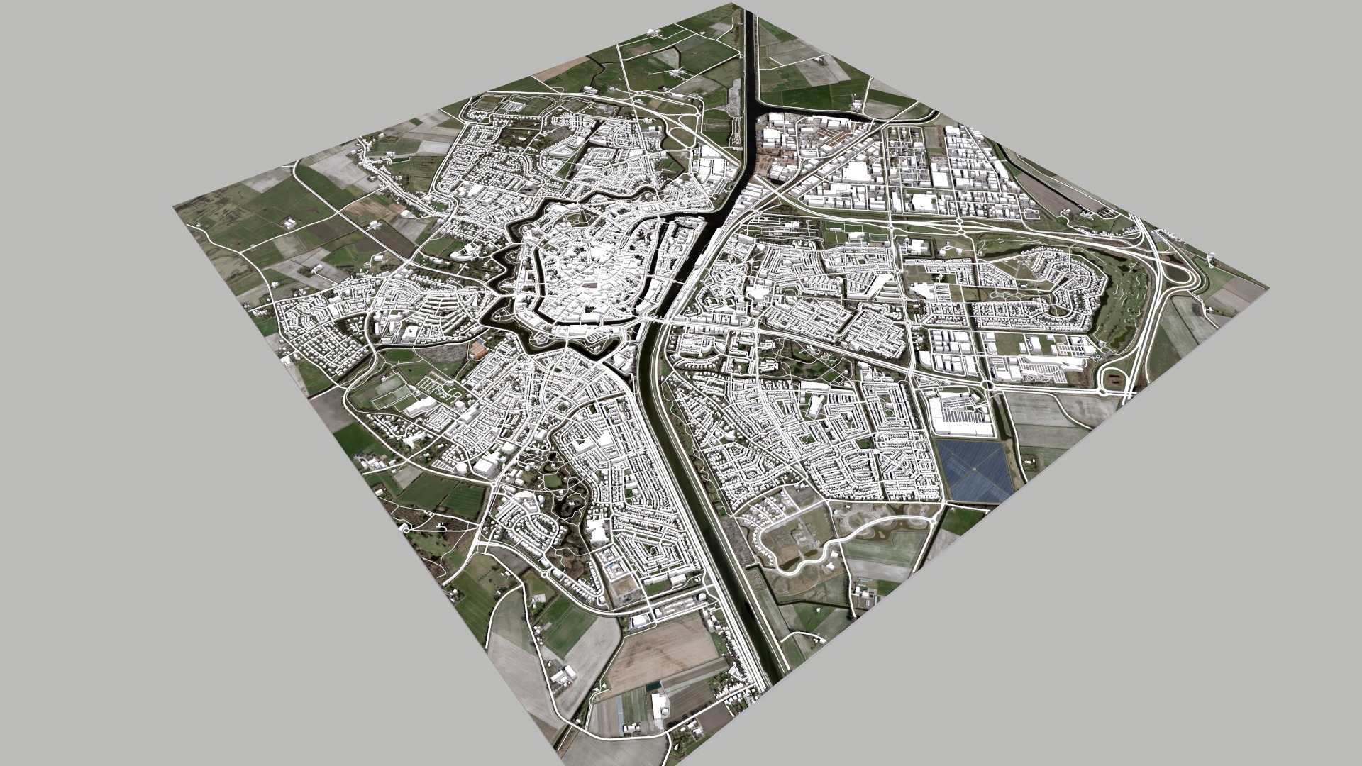 Cityscape Middelburg Netherlands 3D model_2