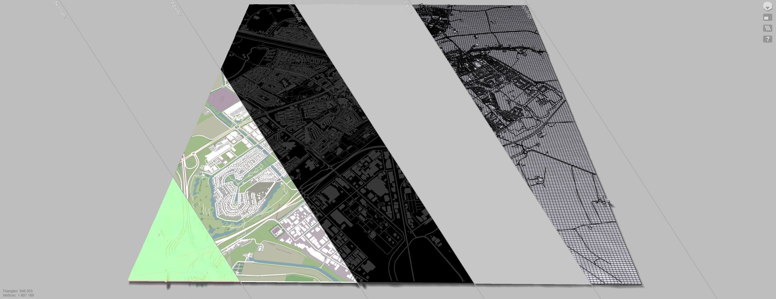 Cityscape Middelburg Netherlands 3D model_14