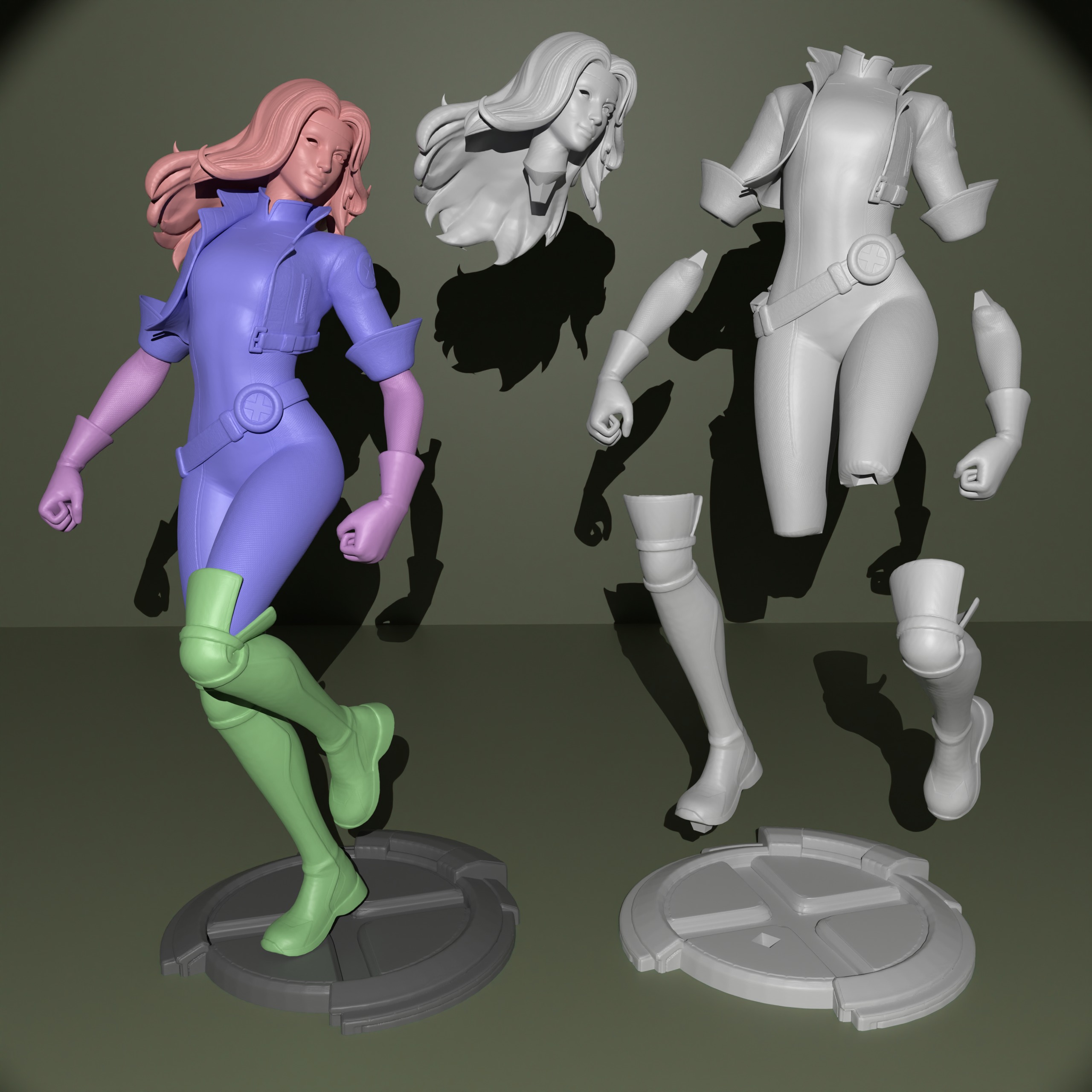 Rogue 3D print model_12