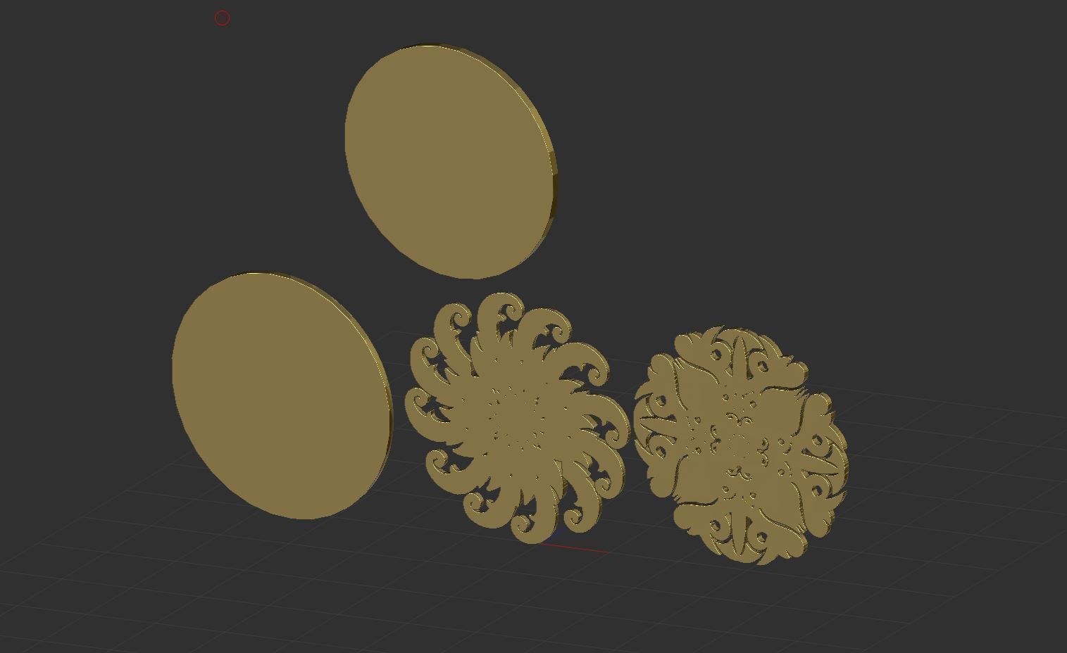 wall design  3D print model_6