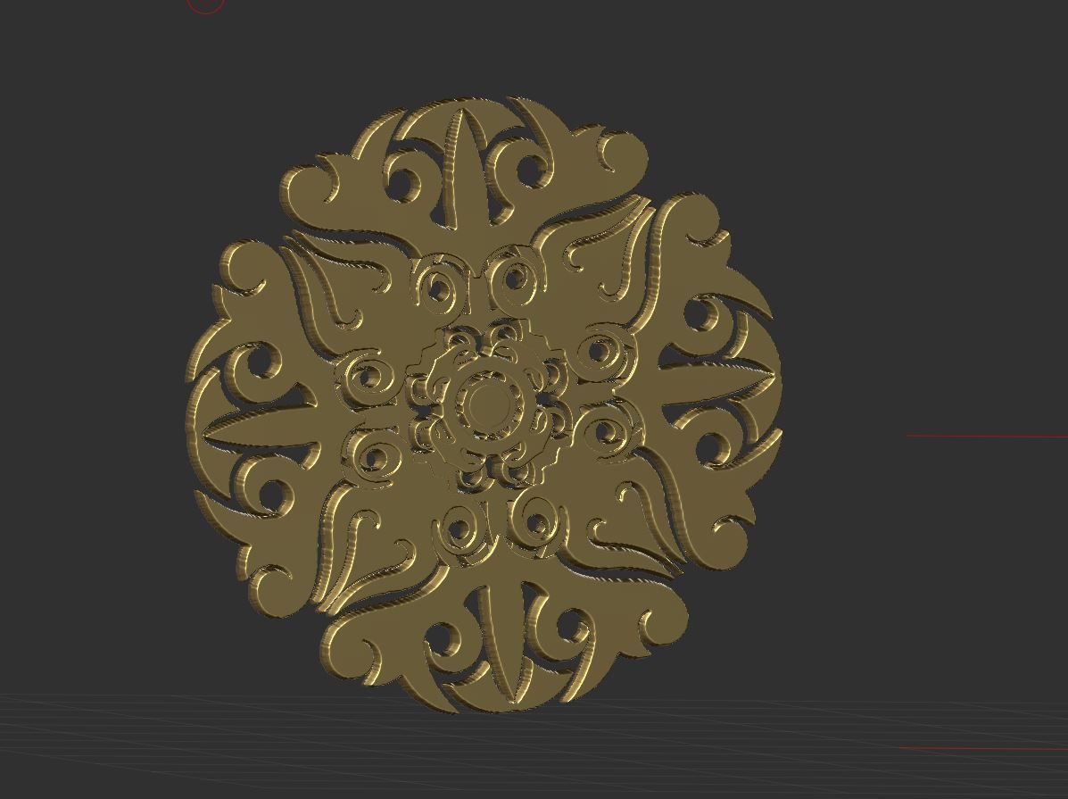 wall design  3D print model_16