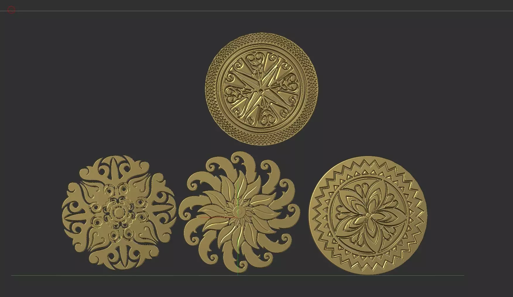 wall design  3D print model_0