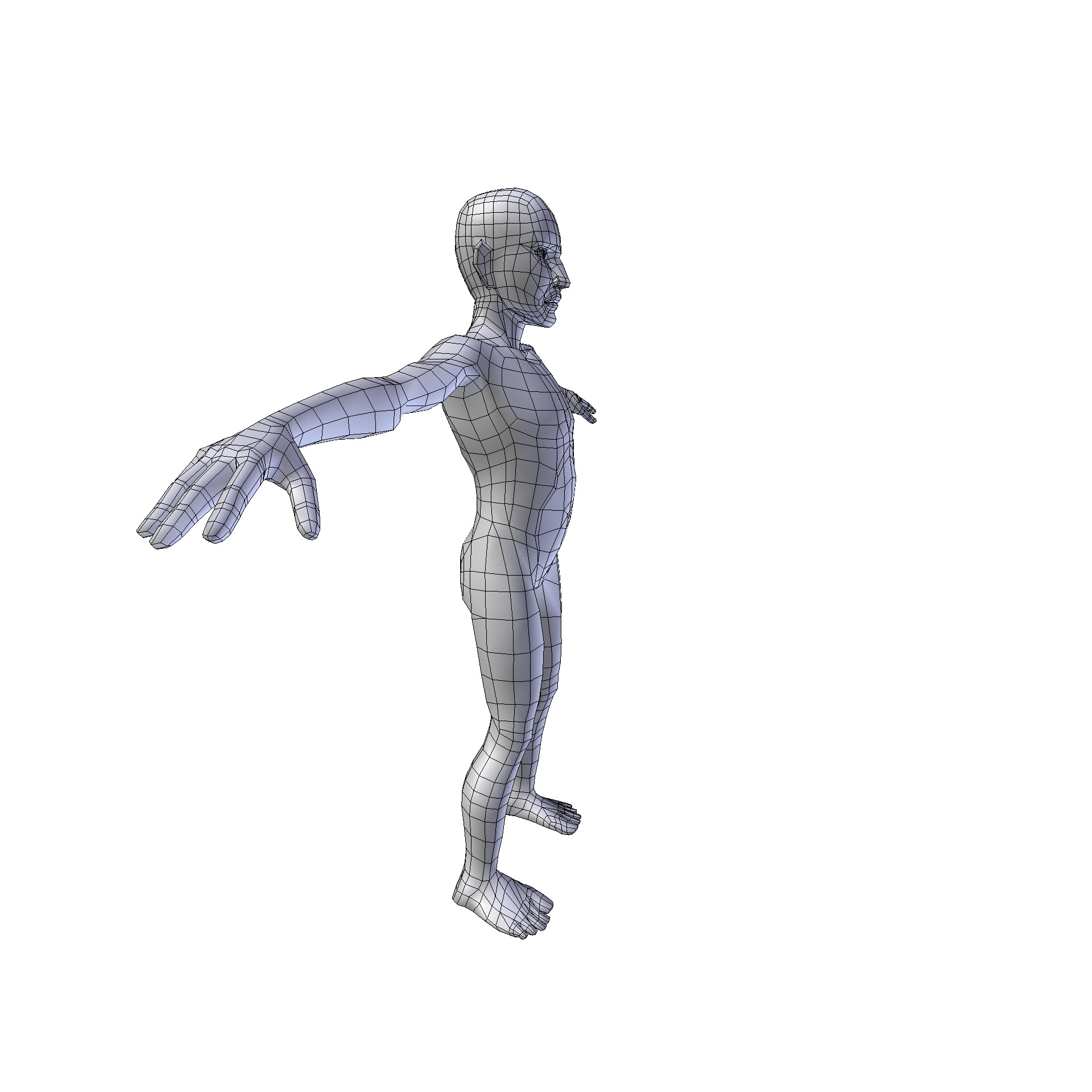 Boy 087m Low-poly 3D model_12