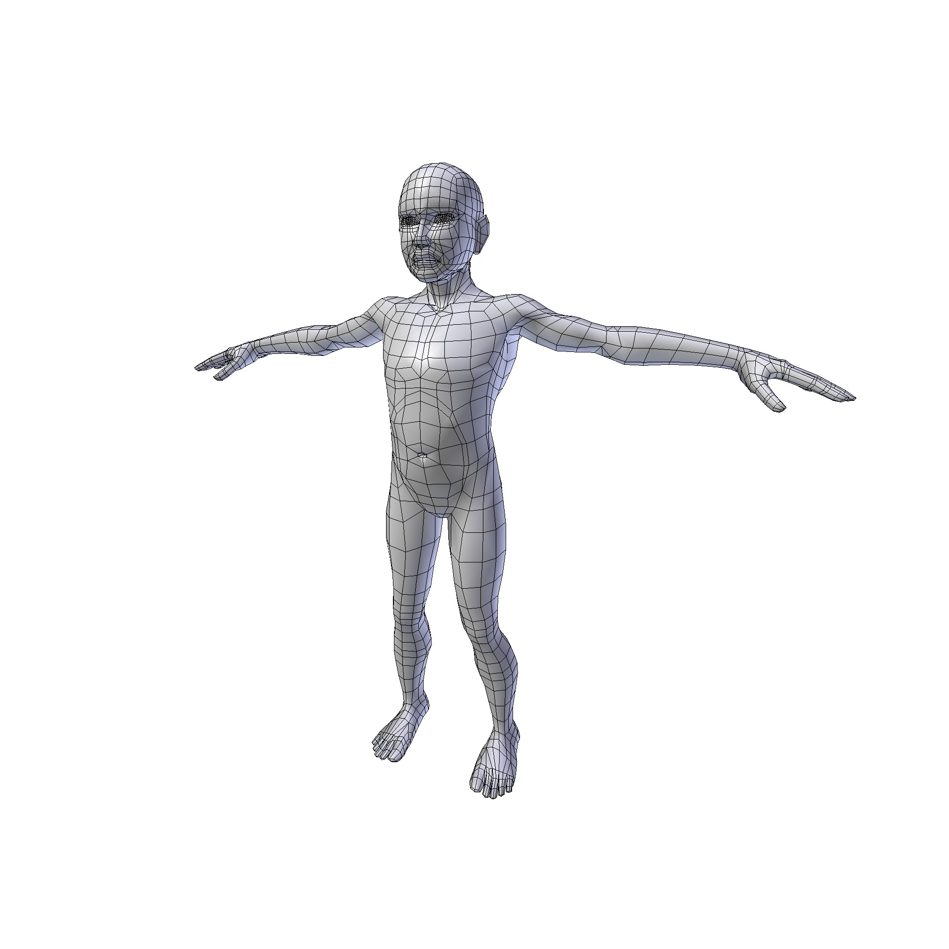 Boy 087m Low-poly 3D model_17