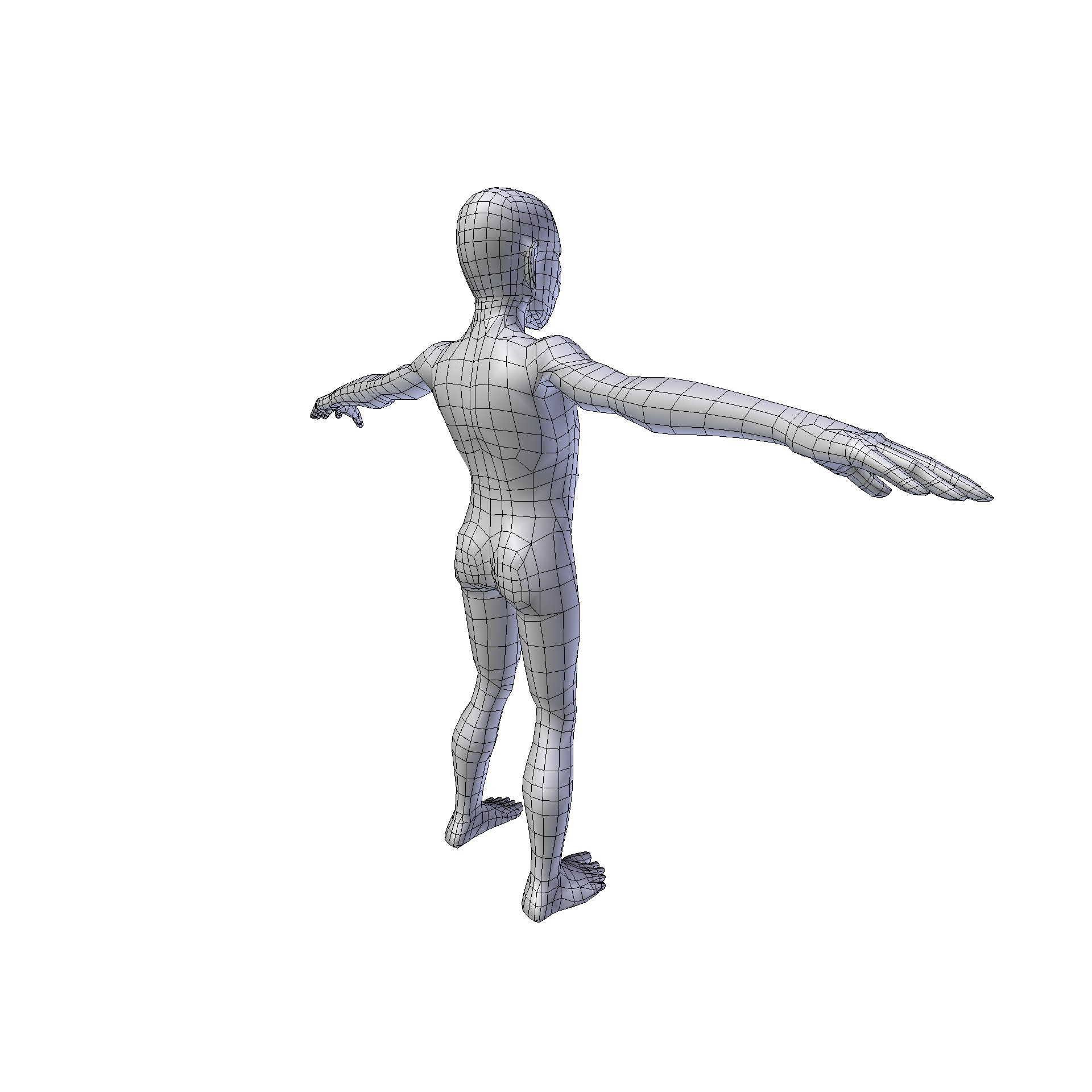 Boy 087m Low-poly 3D model_13